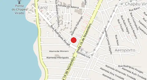 Mapa de Chapeu Virado