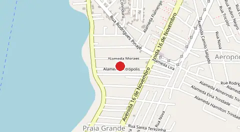 Mapa de Praia Grande
