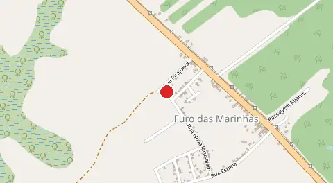 Mapa de Furo das Marinhas