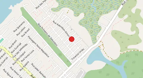 Mapa de Newton Amorim