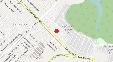 Mapa de Loteamento Ilha Bela