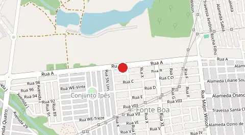 Mapa de Bairro Fonte Boa