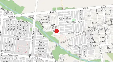 Mapa de Salles Jardim