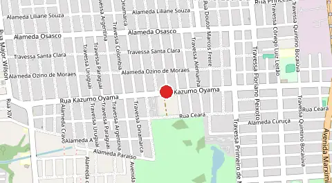 Mapa de Santa Helena
