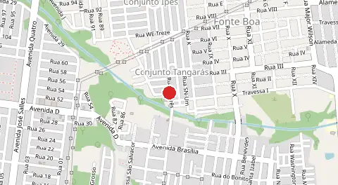 Mapa de Nova Olinda