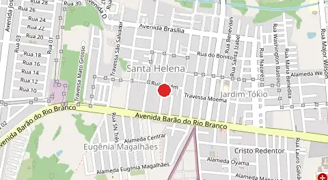 Mapa de Castanhal Nova Olinda