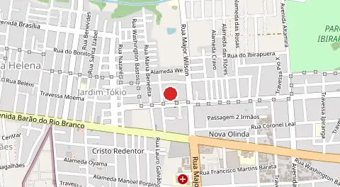 Mapa de Cristo Redentor