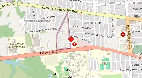 Mapa de Cristo