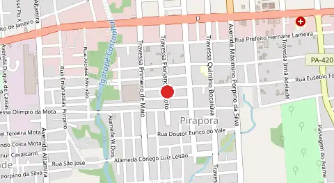 Mapa de Pirapora