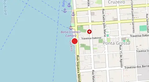 Mapa de Ponta Grossa