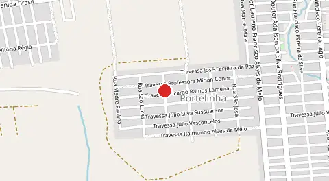 Mapa de Portelinha