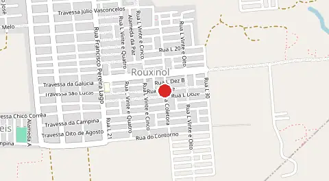 Mapa de Rouxinal
