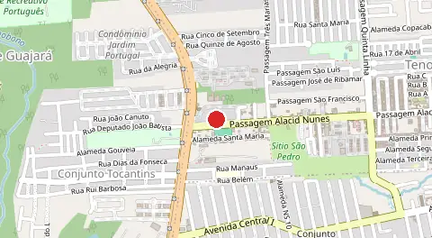 Mapa de Residencial Tenone I