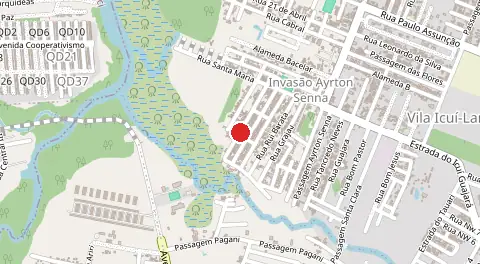 Mapa de Conj Grajau
