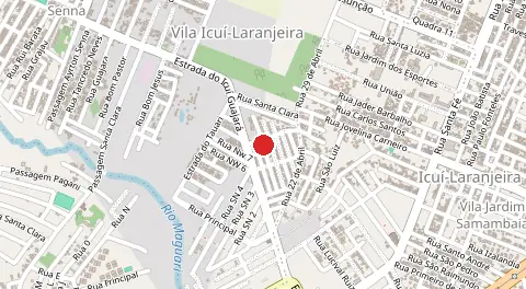 Mapa de Loteamento Icui Guajara