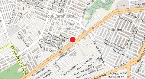 Mapa de Conjunto Samambaia
