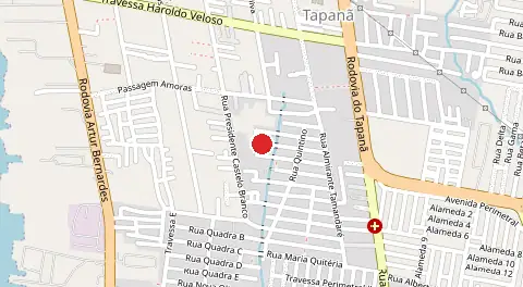Mapa de Tapana Parque União