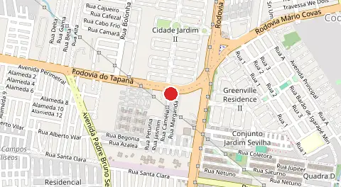 Mapa de Residencial Cidade Jardim