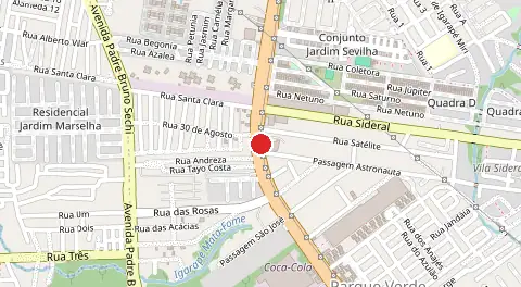 Mapa de Parque Verde