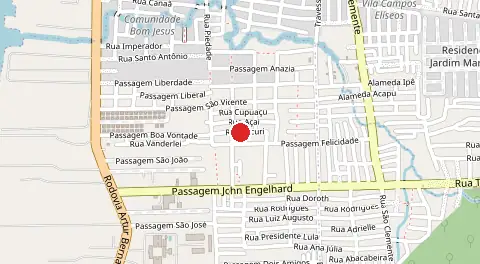 Mapa de Passagem Bacuri