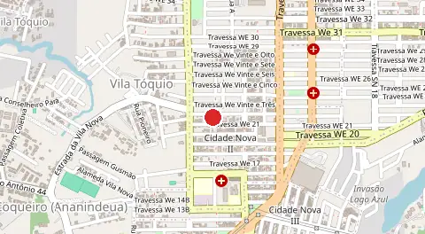 Mapa de Cidade Novaii