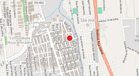 Mapa de Jardim Jader Barbalho