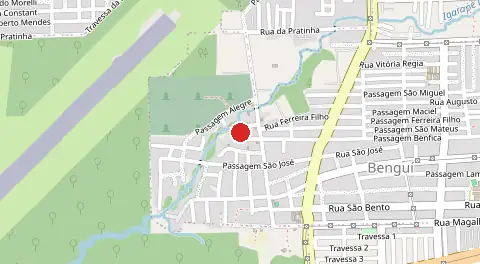 Mapa de Santa Lúcia