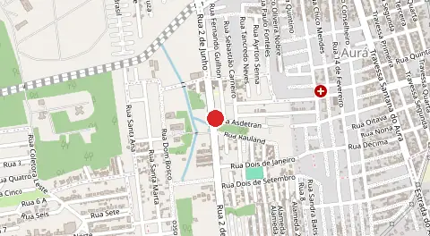 Mapa de Águas Brancas