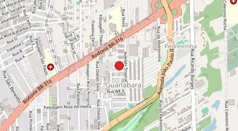 Mapa de Conjunto Jardim Tropical