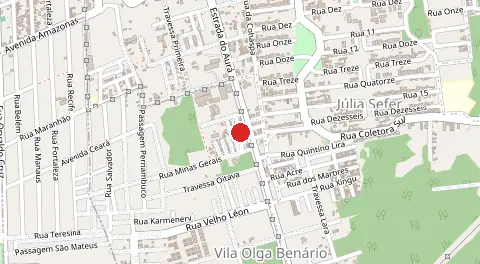 Mapa de Águas Lindas