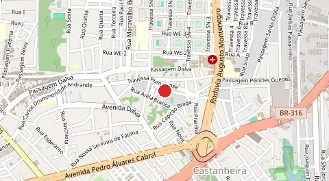 Mapa de Marambaia