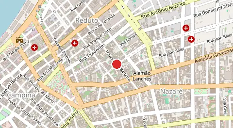 Mapa de Reduto