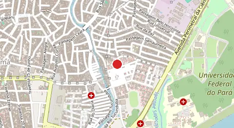 Mapa de Assentamento Avenida Tucunduba