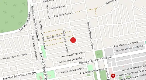 Mapa de Nossa Senhora de Fatima