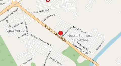 Mapa de Nossa Senhora Nazaré