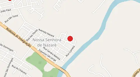 Mapa de Beira Rio