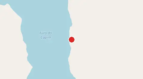 Mapa de Ilha do Capim
