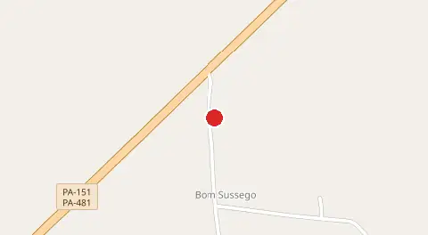 Mapa de Bom Sossego