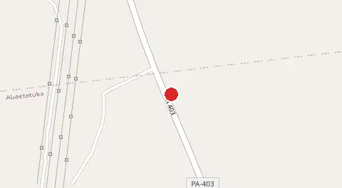 Mapa de Rodovia Pa 403