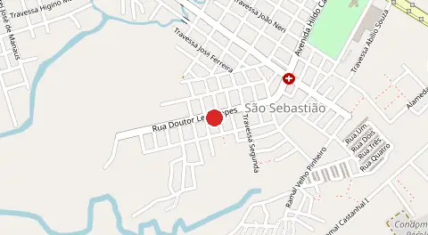 Mapa de São Sebastião