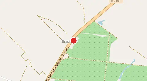 Mapa de Mocajatuba