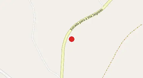 Mapa de Estrada de Sapecado para Várzea do Cerco