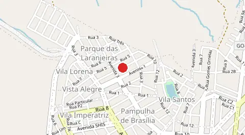 Mapa de Parque das Laranjeiras