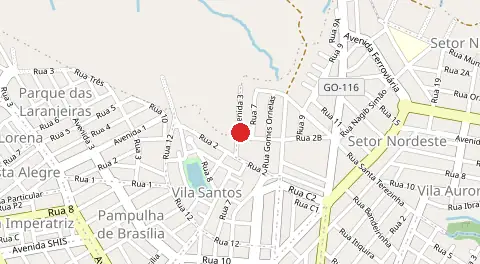Mapa de Setor Nordeste