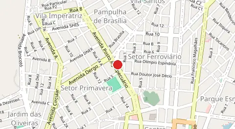 Mapa de Ferroviario