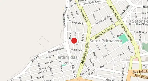 Mapa de Jardim das Oliveiras