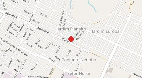 Mapa de Jardim Planalto