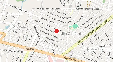 Mapa de Jardim California