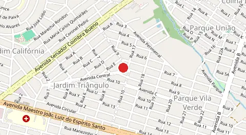 Mapa de Jardim Triangulo