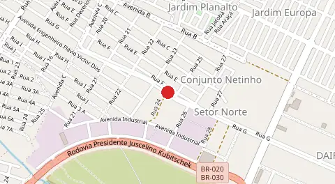 Mapa de Parque da Colina I